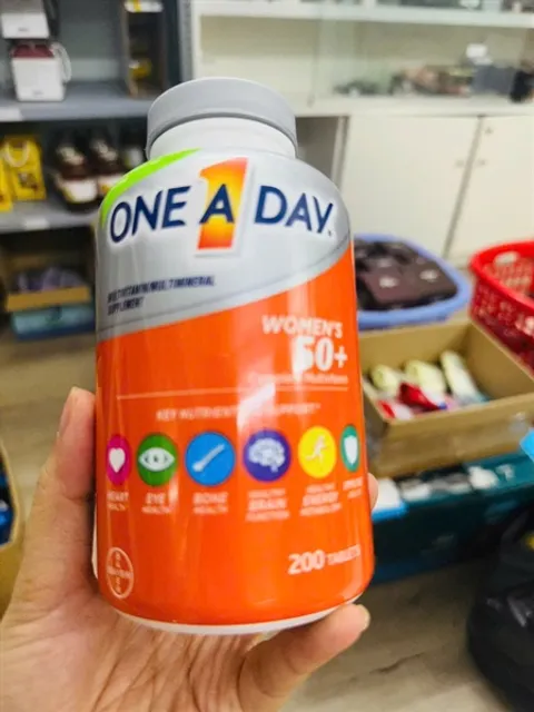 One A Day women's 50+ multivitamins 200 vi&ecirc;n