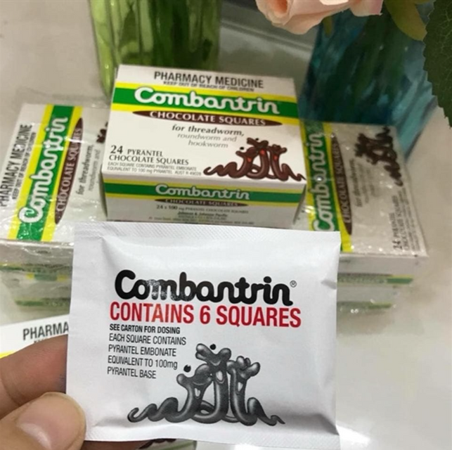 Kẹo Combantrin - Sản phẩm chăm s&oacute;c sức khỏe