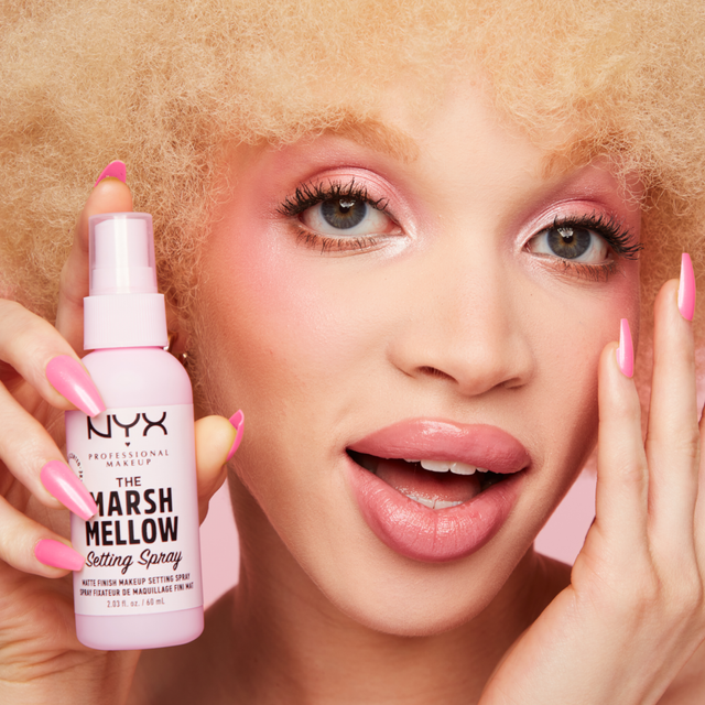 Thiết kế sản phẩm NYX Professional Makeup Marshmellow Setting Spray