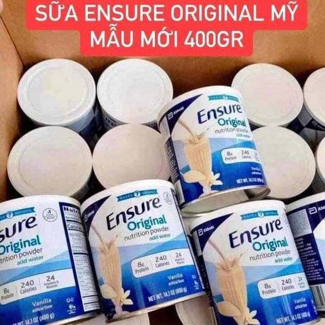 Mỹ - Sữa Bột Ensure Vị Vani 400G