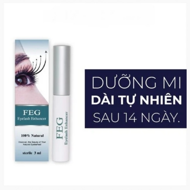 X&aacute;m - Dưỡng L&ocirc;ng Mi Feg Eyebrow Enhancer 3ml Mỹ