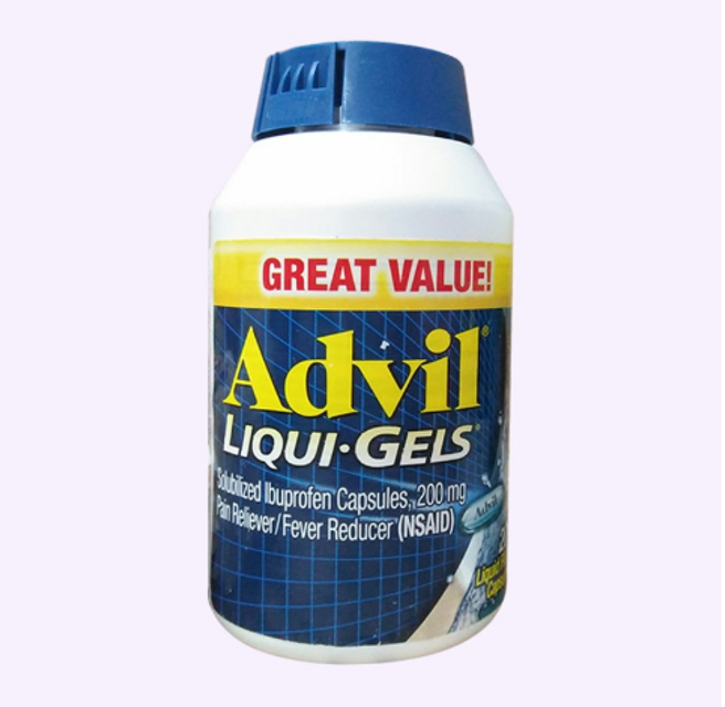 Vi&ecirc;n Uống Giảm Đau Hạ Sốt Advil Liqui Gels