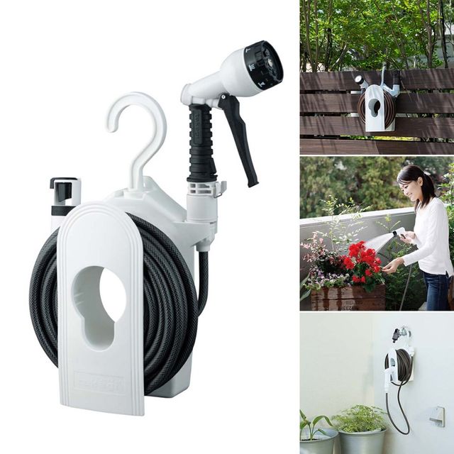 Bộ cuộn v&ograve;i tưới c&acirc;y 10m Takagi Nhật Bản R110CG