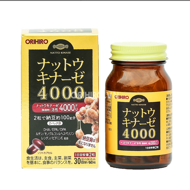 Vi&ecirc;n uống ph&ograve;ng ngừa đột quỵ 4000 FU Orihiro