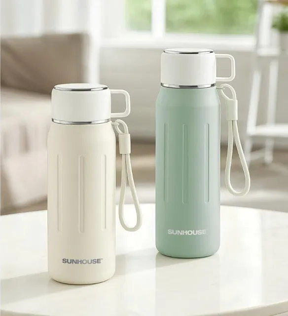 Bình giữ nhi&ecirc;̣t Dual Sip 750ml Sunhouse KS-TU750DG