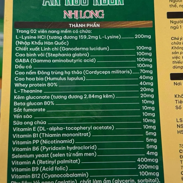 Vi&ecirc;n ăn ngủ ngon Nhị Long