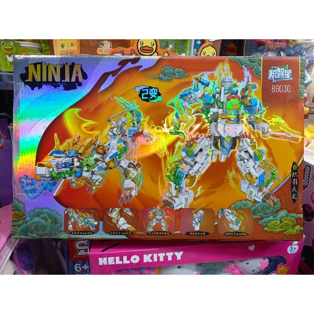 Bộ lắp r&aacute;p chủ đề Ninja rồng (86030)