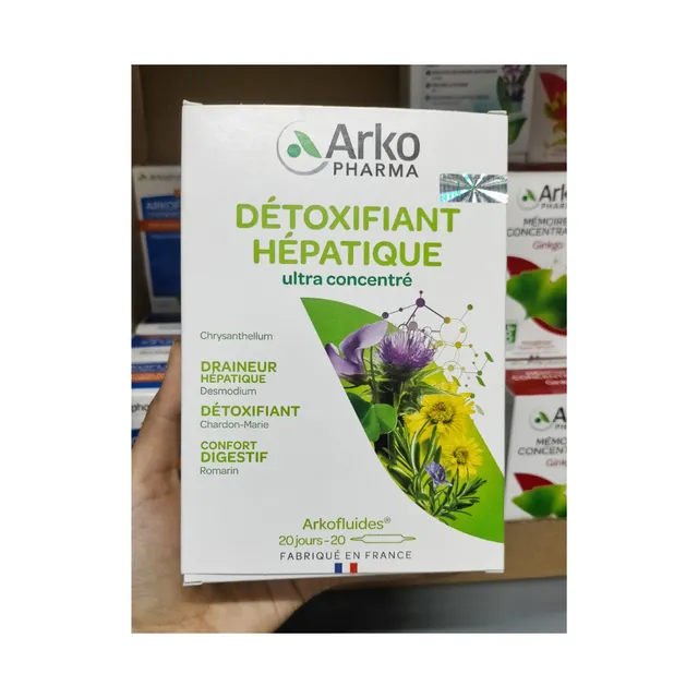 Nước giải độc gan Arkofluides Detoxifiant Hepatique