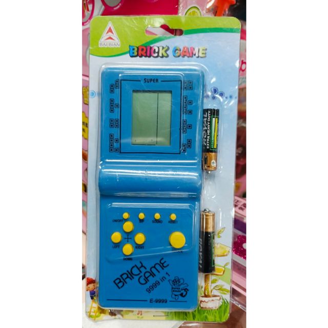 Đồ chơi m&aacute;y bấm tr&ograve; chơi điện tử xếp h&igrave;nh (E9999-D)