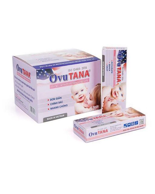 Combo 12 que thử rụng trứng Ovutana