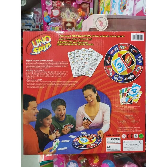 Bộ b&agrave;i UNO SPIN 0129