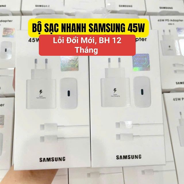 Bộ sạc nhanh samsung 45W
