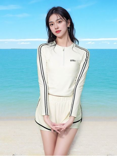 Bikini đồ bơi nữ tay d&agrave;i 2