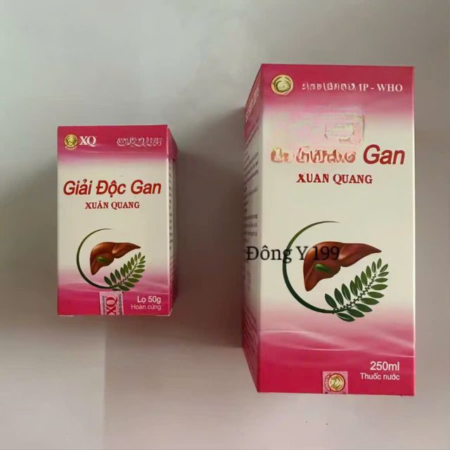 Giải Độc Gan Xu&acirc;n Quang - Hỗ trợ mẫn ngứa, dị ứng, m&aacute;t gan