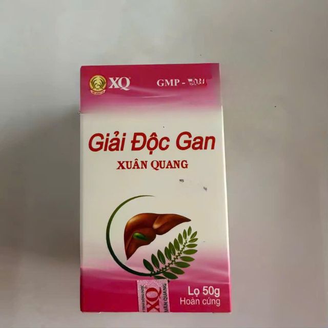 Giải Độc Gan Xu&acirc;n Quang - đ&oacute;ng g&oacute;i ho&agrave;n cứng