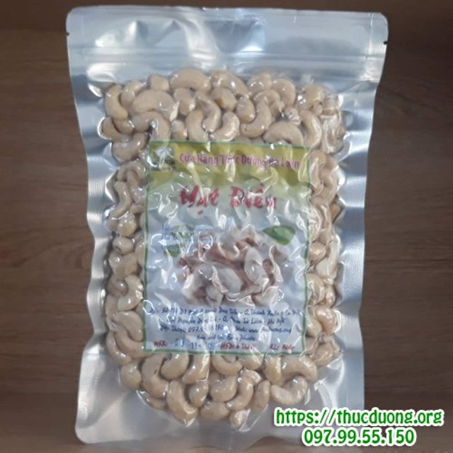 Hạt điều sống 500gr Thực Dưỡng B&agrave; Loan