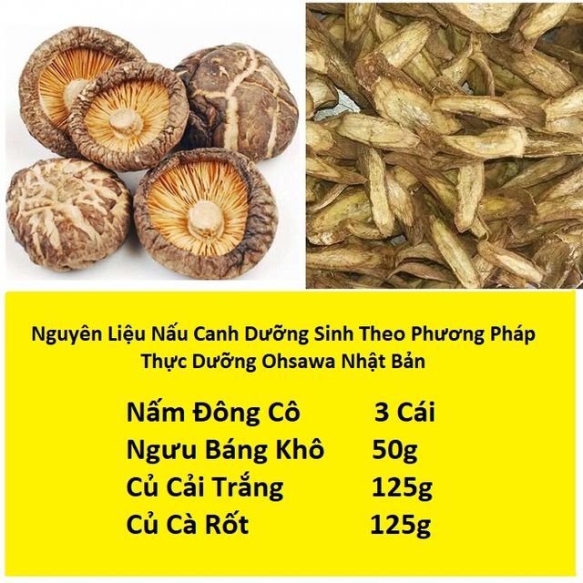 Nguy&ecirc;n liệu nấu canh dưỡng sinh ComBo