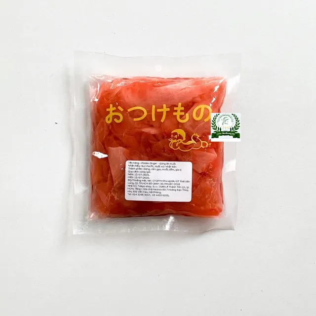 Gừng Hồng Nhật Bản Amazu Shogar