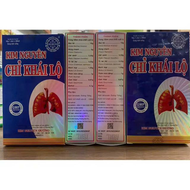 Kim Nguy&ecirc;n Chỉ Kh&aacute;i Lộ Hỗ Trợ Bổ Phế Ti&ecirc;u Đờm