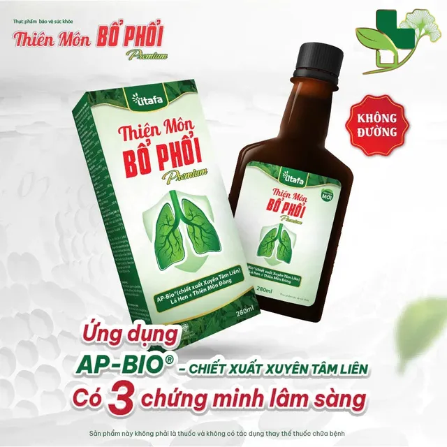 Thi&ecirc;n M&ocirc;n Bổ Phổi Premium 280ml - 1