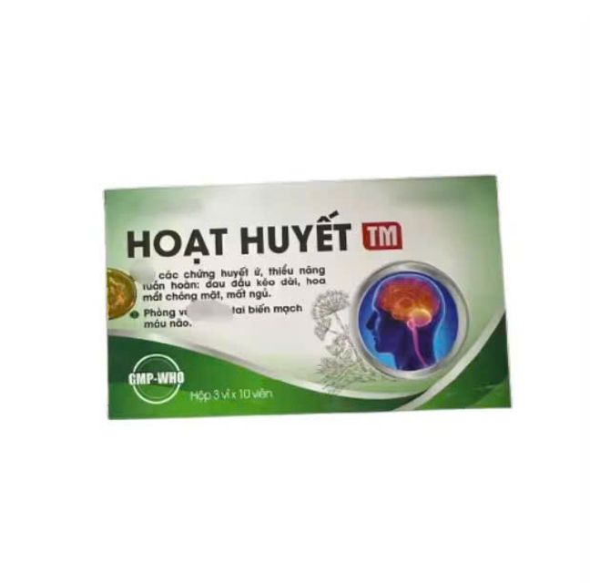 Hoạt Huyết TM sử dụng hiệu quả