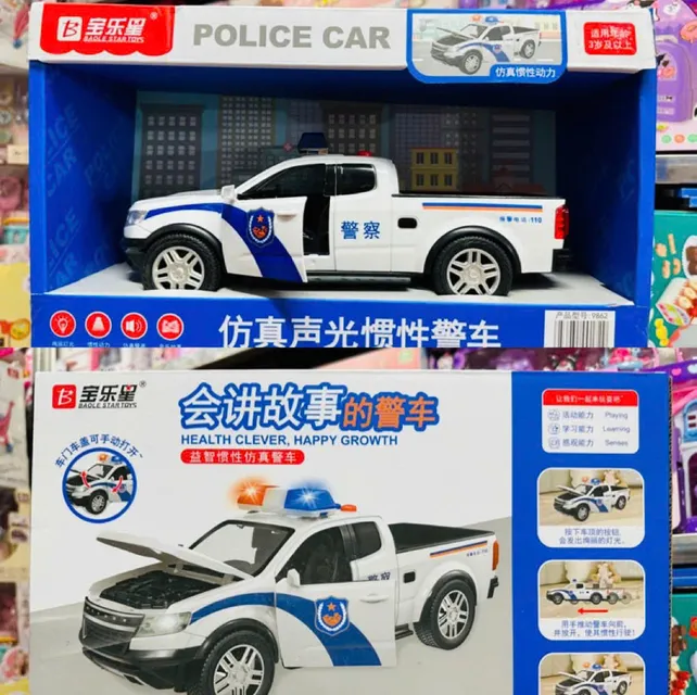 Đồ Chơi Xe &Ocirc; T&ocirc; B&aacute;n Tải Police Car 9862