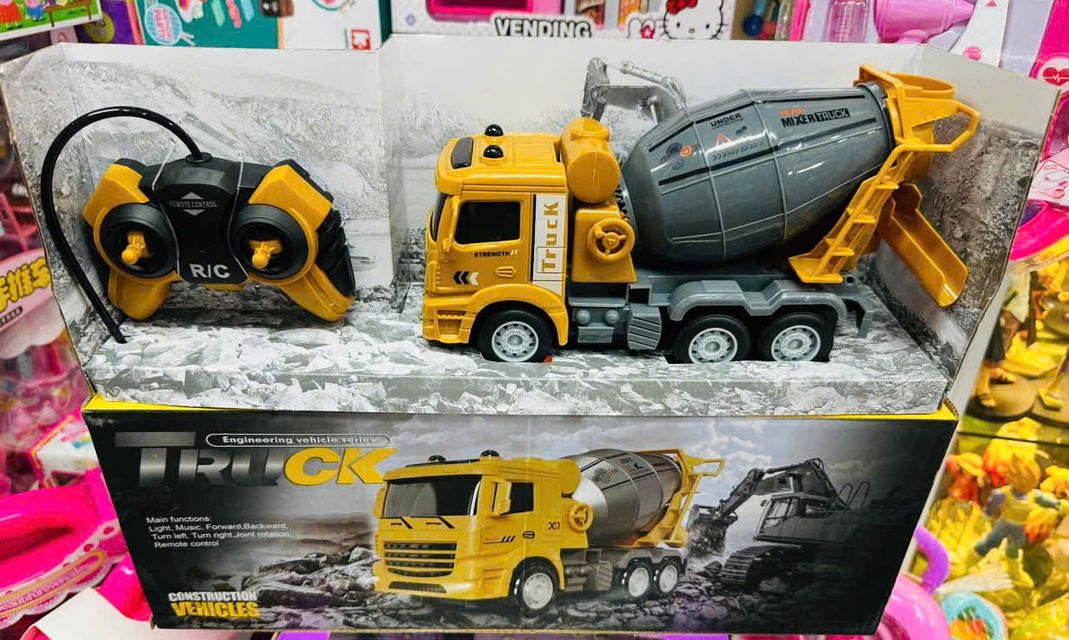 Truck Remote Control Đồ chơi xe &ocirc; t&ocirc; c&ocirc;ng trường x&acirc;y dựng 666-6