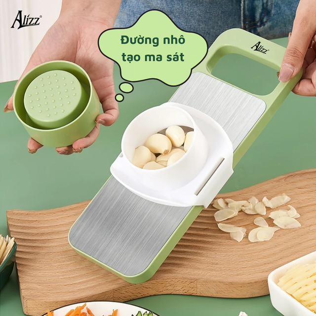 Sử dụng Dụng Cụ Cắt Rau Củ Đa Năng