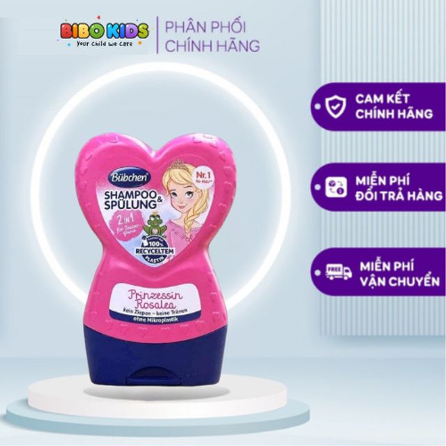 Dầu gội xả Buchen tr&aacute;i tim 2in1