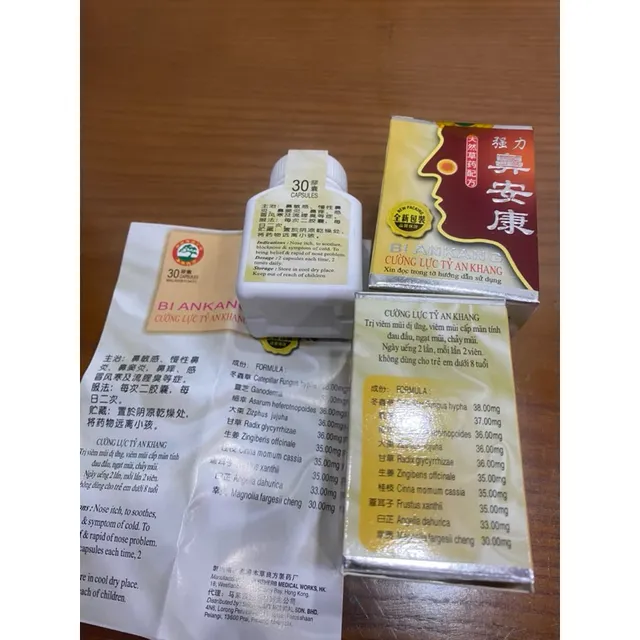 Cường lực tỷ an khang n&acirc;u hỗ trợ vi&ecirc;m xoang mũi ch&iacute;nh h&atilde;ng