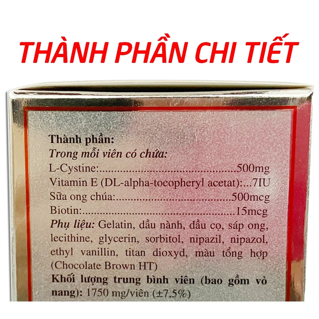 Vi&ecirc;n uống L-Cystine ROXTECH
