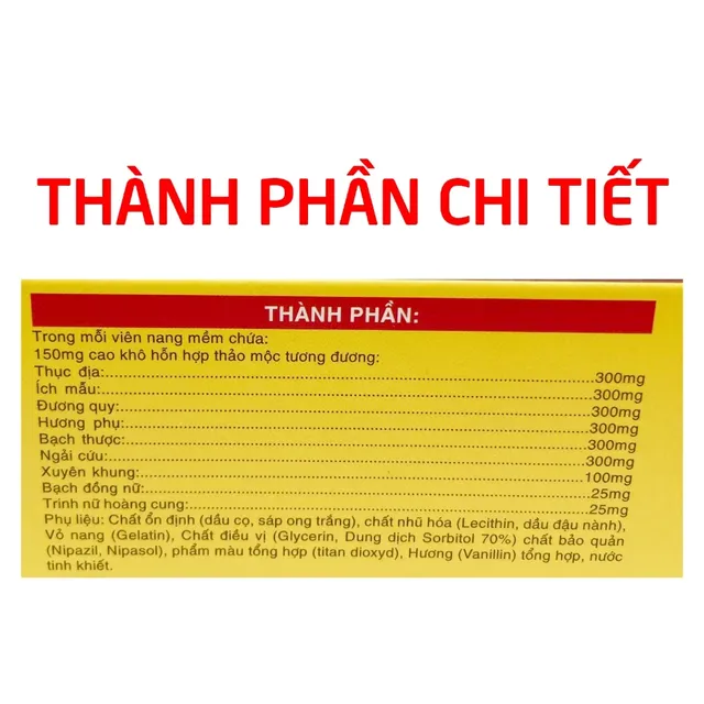 Cao &iacute;ch mẫu eva An Nguyệt San sản phẩm chăm s&oacute;c sức khỏe 24H MC