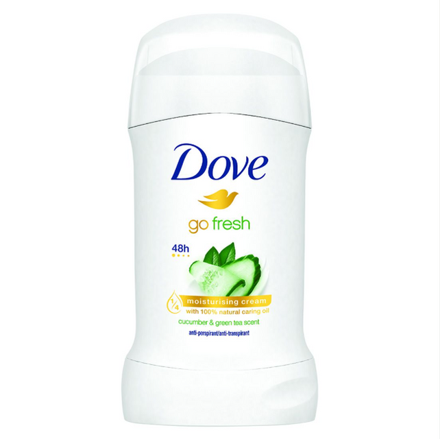 Lăn Khử M&ugrave;i Dưỡng Ẩm Dove Cucumber 40g