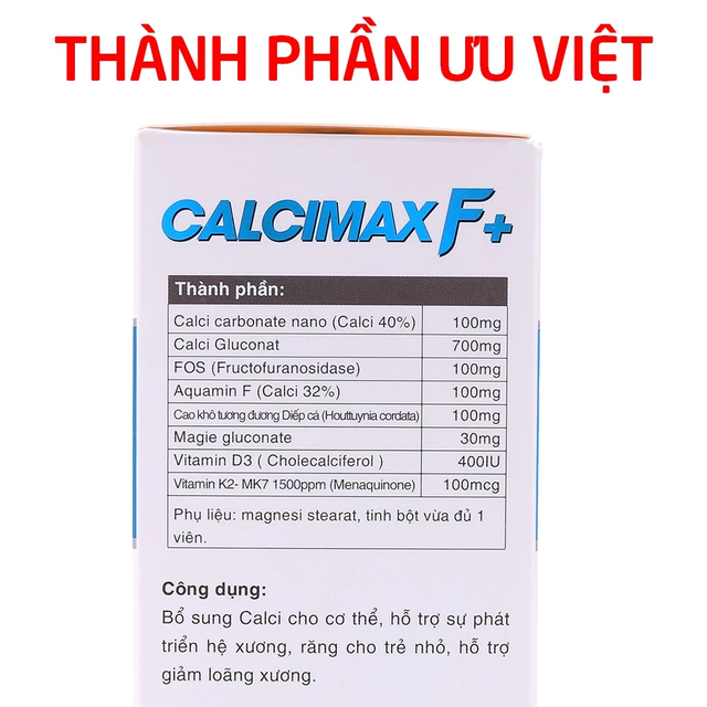 Combo 2 Calcimax F+ EUCARE