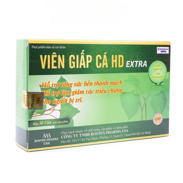Vi&ecirc;n Giấp C&aacute; HD Extra