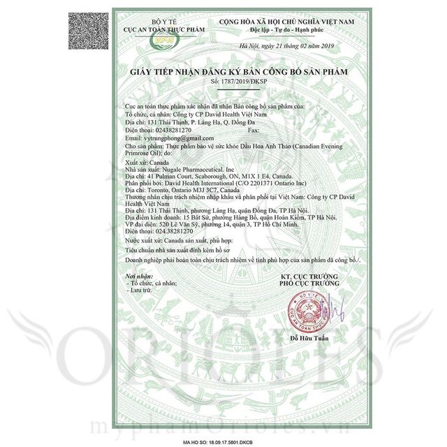 Tinh Dầu Hoa Anh Thảo