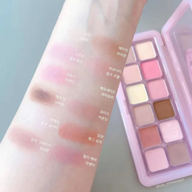 Đ&oacute;ng g&oacute;i Bảng mắt 3CE Pure Pairing