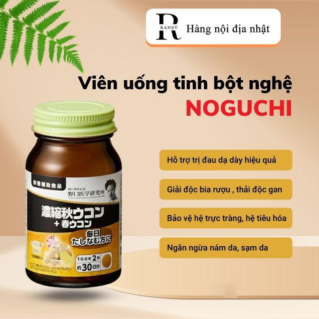Vi&ecirc;n uống tinh bột nghệ giải độc gan Noguchi
