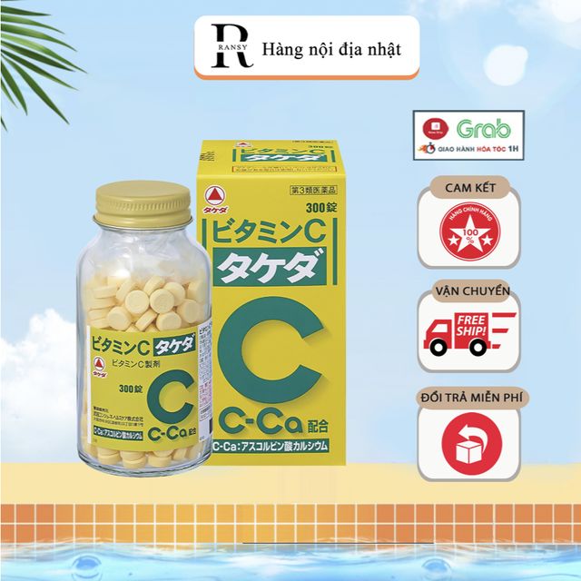 Vi&ecirc;n uống bổ sung Vitamin C Takeda