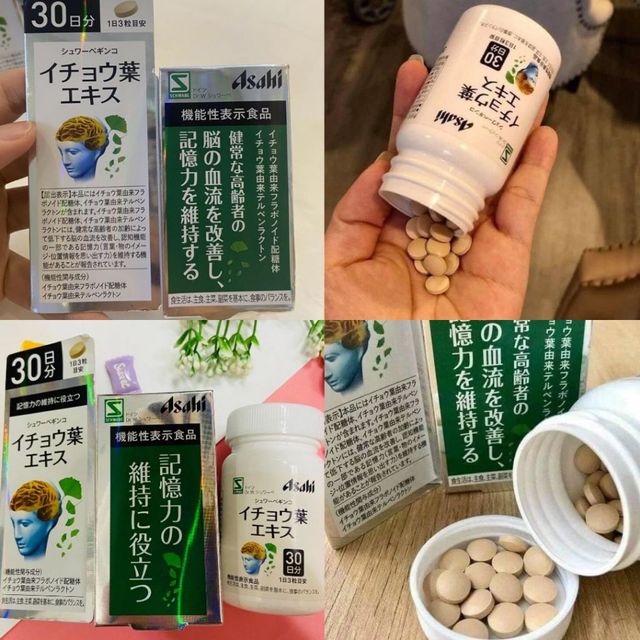 Vi&ecirc;n uống bổ n&atilde;o Asashi Nhật Bản