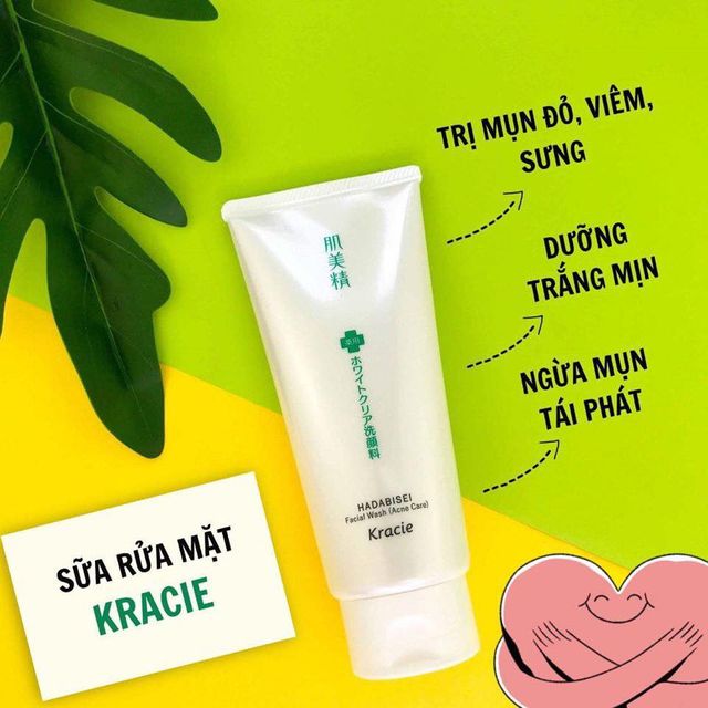Sữa rửa mặt Kracie Hadabisei Nhật Bản