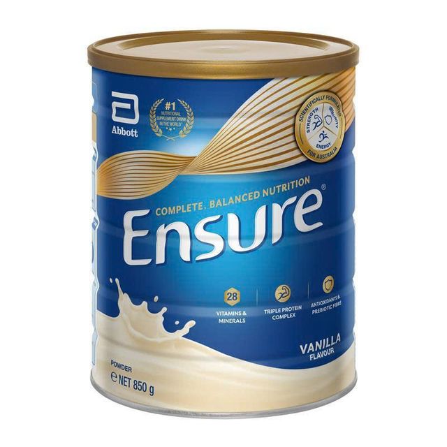 Sữa Bột &Uacute;c Ensure Vanilla 850g