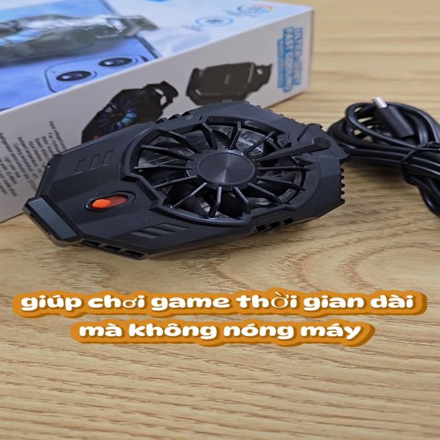 Quạt tản nhiệt s&ograve; lạnh cho điện thoại