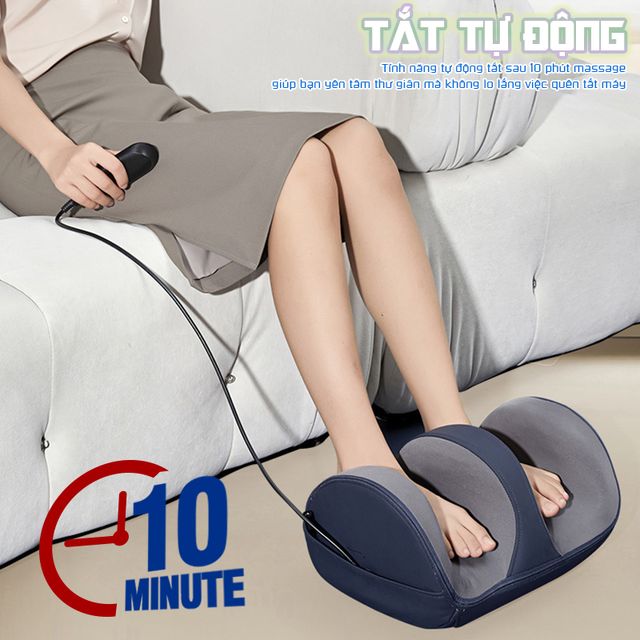 Máy massage chân hồng ngoại Nikio NK-183 - Massage bắp chân và bàn chân, pin sạc 2000mAh, đa chức năng, thiết kế sang trọng, thư giãn hiệu quả. 7