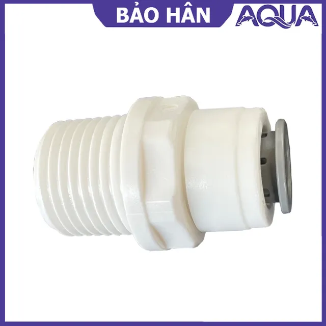 Nối thẳng ren ngo&agrave;i 21 ra d&acirc;y 10 - Nối nhanh
