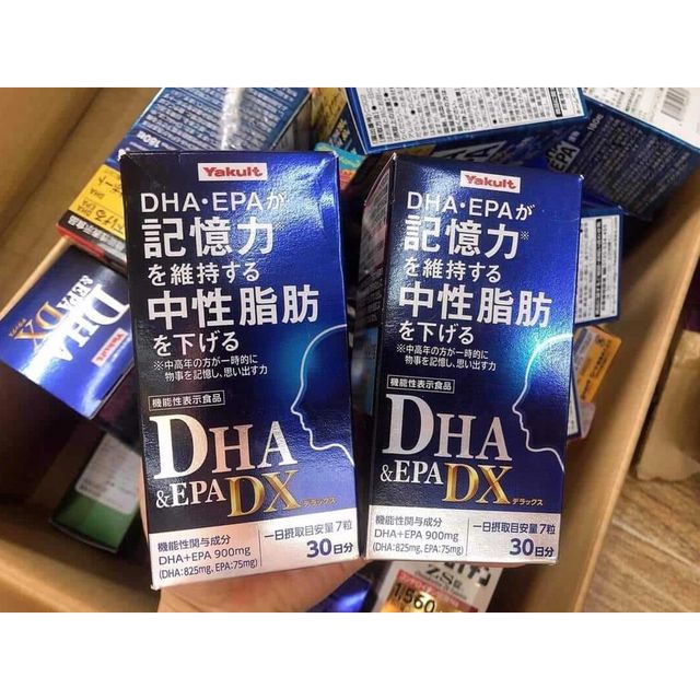 Vi&ecirc;n Uống Bổ N&atilde;o Yakult DHA & EPA DX 900mg