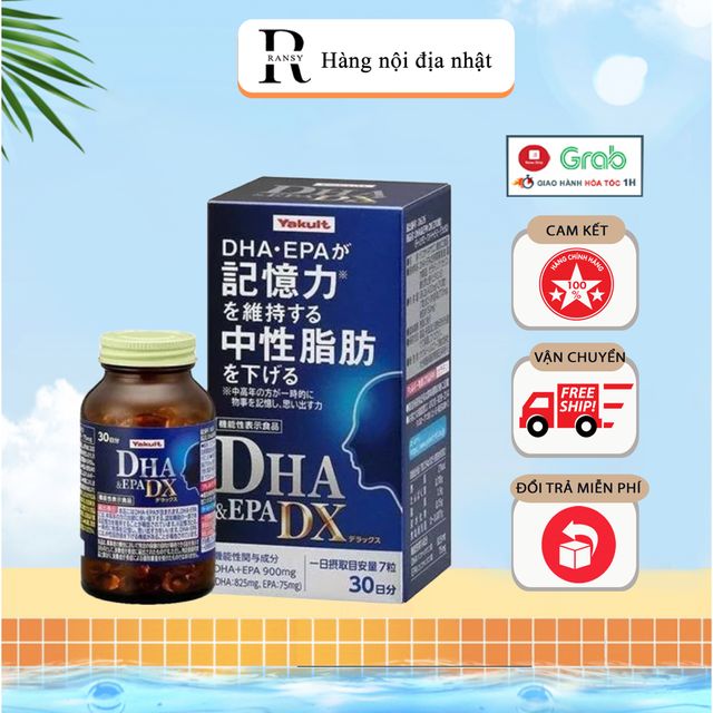 Vi&ecirc;n Uống Yakult DHA & EPA DX
