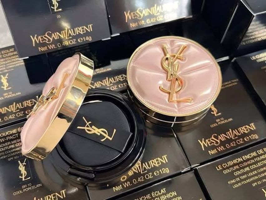 M&agrave;u sắc phong ph&uacute; của Phấn Nước YSL Touche Eclat