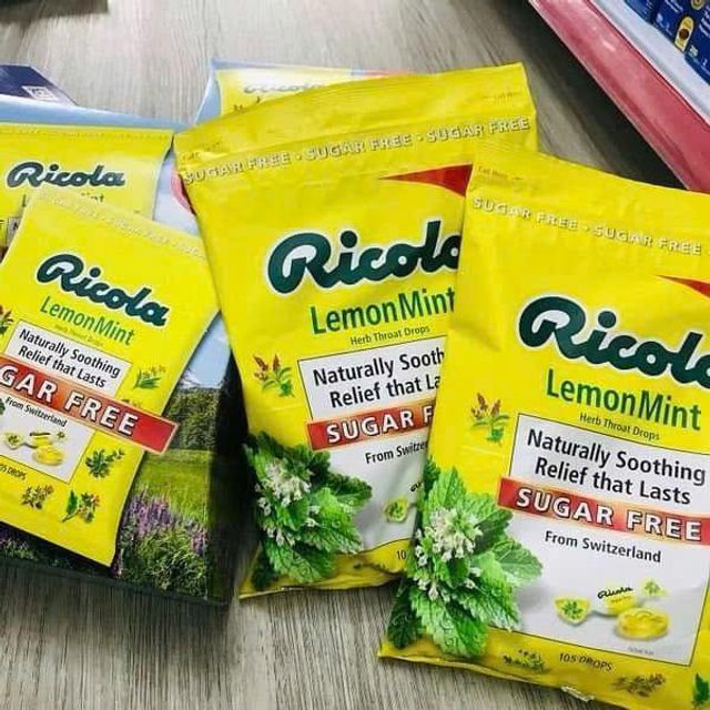 Kh&ocirc;ng Đường - Kẹo Ngậm Th&ocirc;ng Cổ Ricola