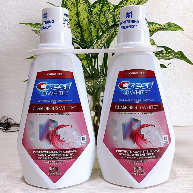 Nước s&uacute;c miệng Crest White Brilliance Whitening - H&igrave;nh 2